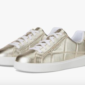NWT Cole Haan Women's Gold Grand Crosscourt Sneakers — Size 8